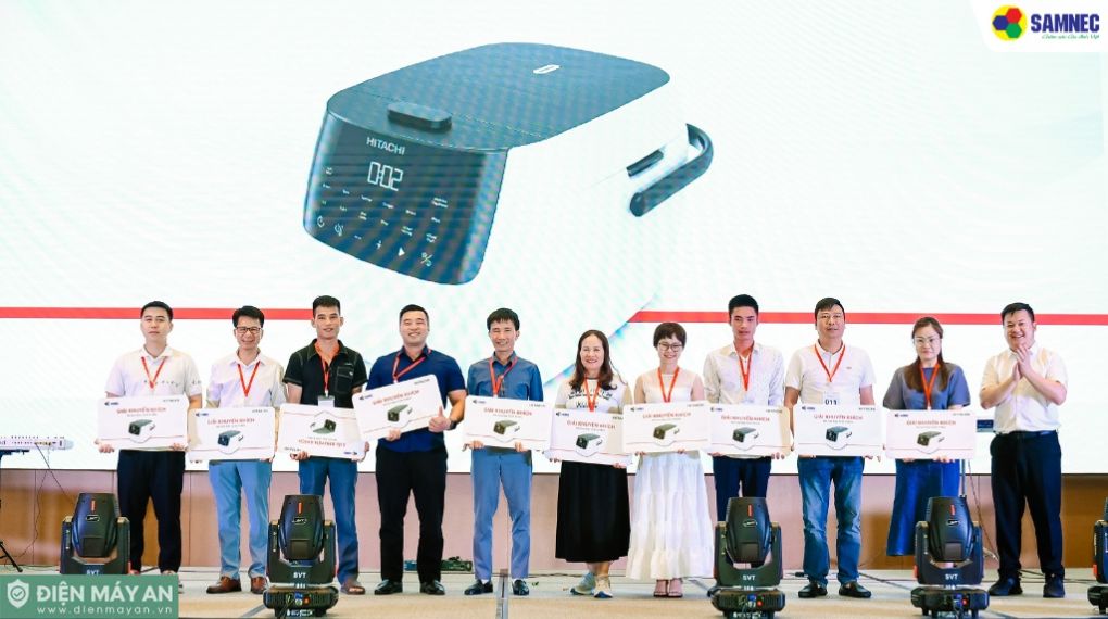 Điện máy AN tham dự Hội nghị khách hàng Samnec - Hitachi 2025: Củng cố hợp tác, hướng đến phát triển bền vững